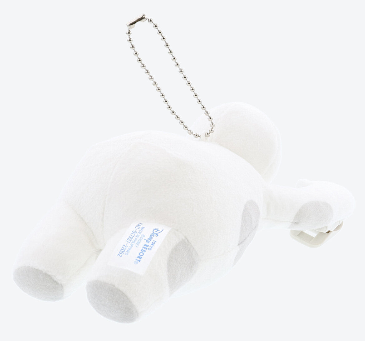 Japan Tokyo Disney Resort Big Hero 6 Baymax Plush Toy Keychain Shoulder Clip