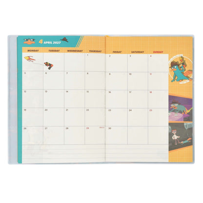 Japan Tokyo Disney Store Phineas and Ferb B6 Planner Schedule Book Diary 2027