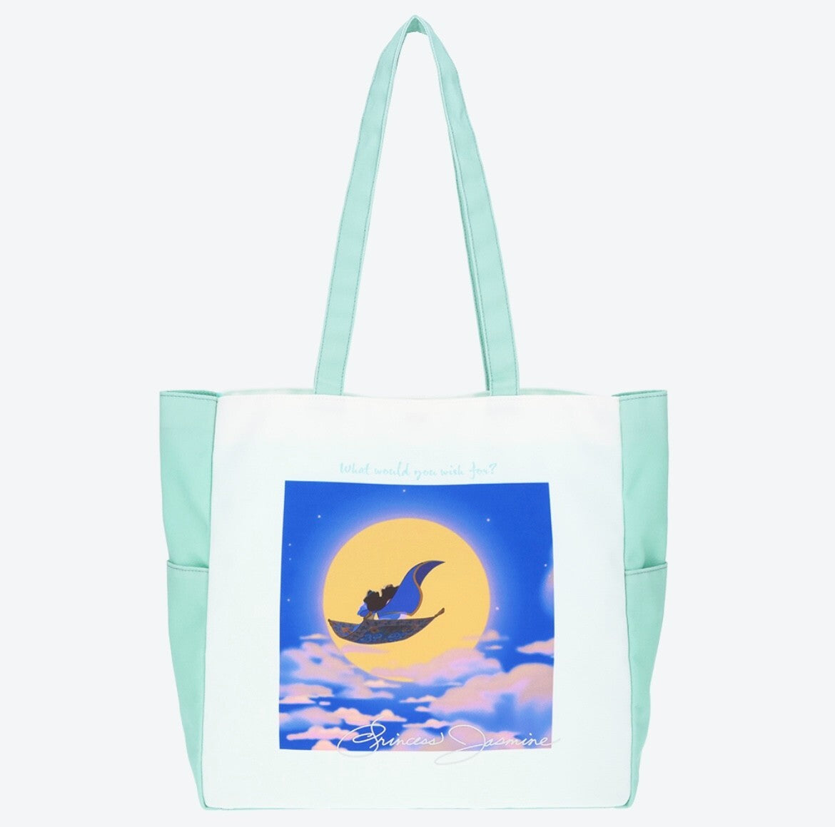 Japan Tokyo Disney Resort Aladdin and the Magic Lamp Tote Bag jasmine
