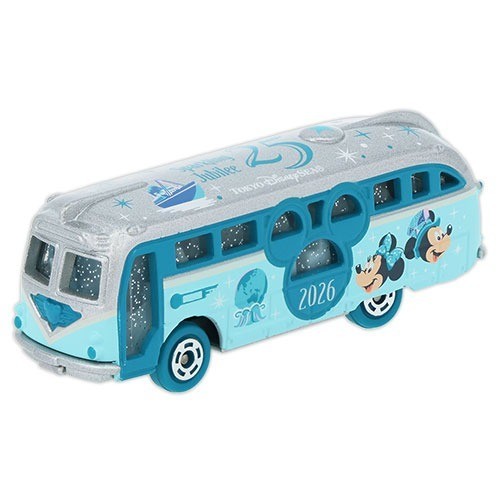 Japan Tokyo Disney Resort Sea 25th Sparkling Jubilee Vehicle Collection Tomica