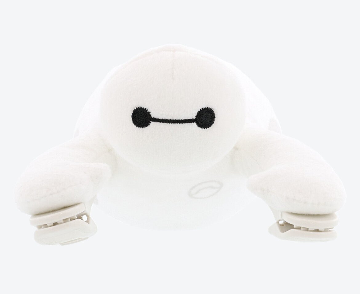 Japan Tokyo Disney Resort Big Hero 6 Baymax Plush Toy Keychain Shoulder Clip