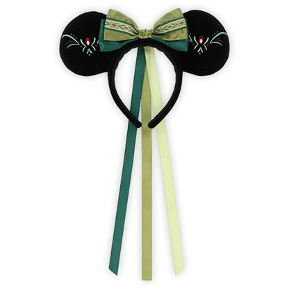 Japan Tokyo Disney Resort Ears Headband Ana Frozen Fantasy Springs Cap Ribbon