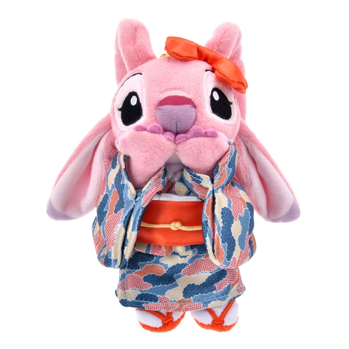 Japan Tokyo Disney Store Angel Plush Keychain Japan Original Stitch