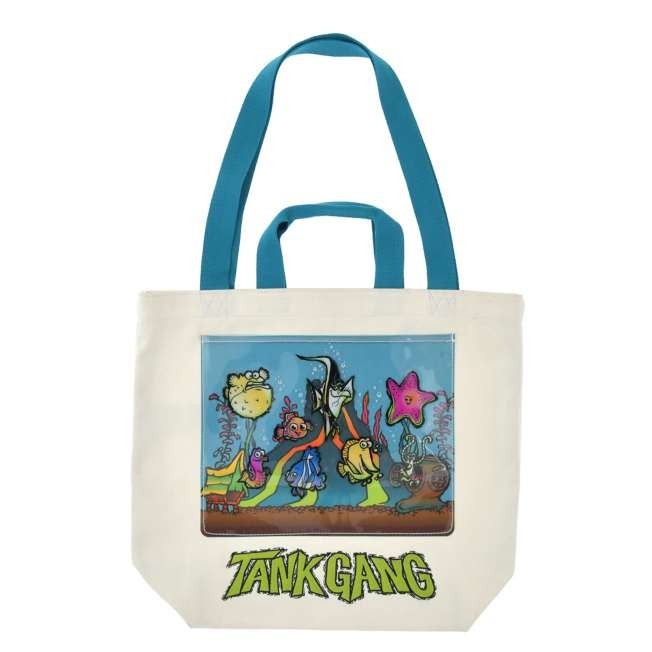 Japan Tokyo Disney Store Finding Nemo Tote Bag Nemo Tank Gang