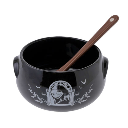 Japan Tokyo Disney Store Sally Soup Cup & Spoon Set Nightmare Before Christmas