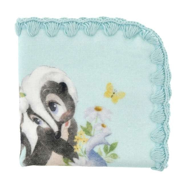 Japan Tokyo Disney Store Miss Skunk Flower Mini Towel Gauze Spring Romance Bambi