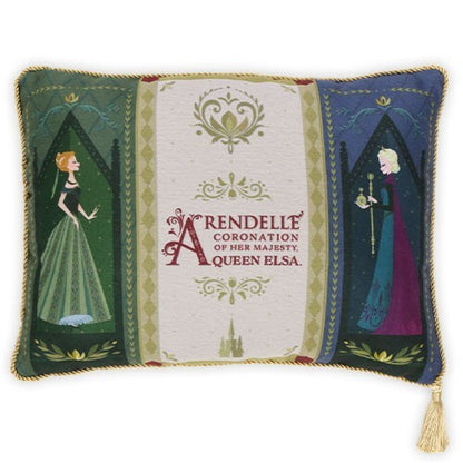 Japan Tokyo Disney Resort Cushion Elsa Ana Frozen Fantasy Springs