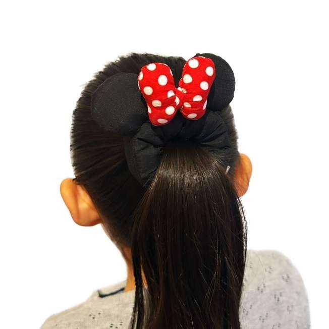 Japan Tokyo Disney Store Mickey Mouse For Kids Scrunchie Pink Icon