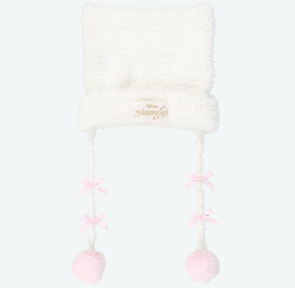 Japan Tokyo Disney Resort Ears Fluffy Winter Cap Hat The Aristocats Marie