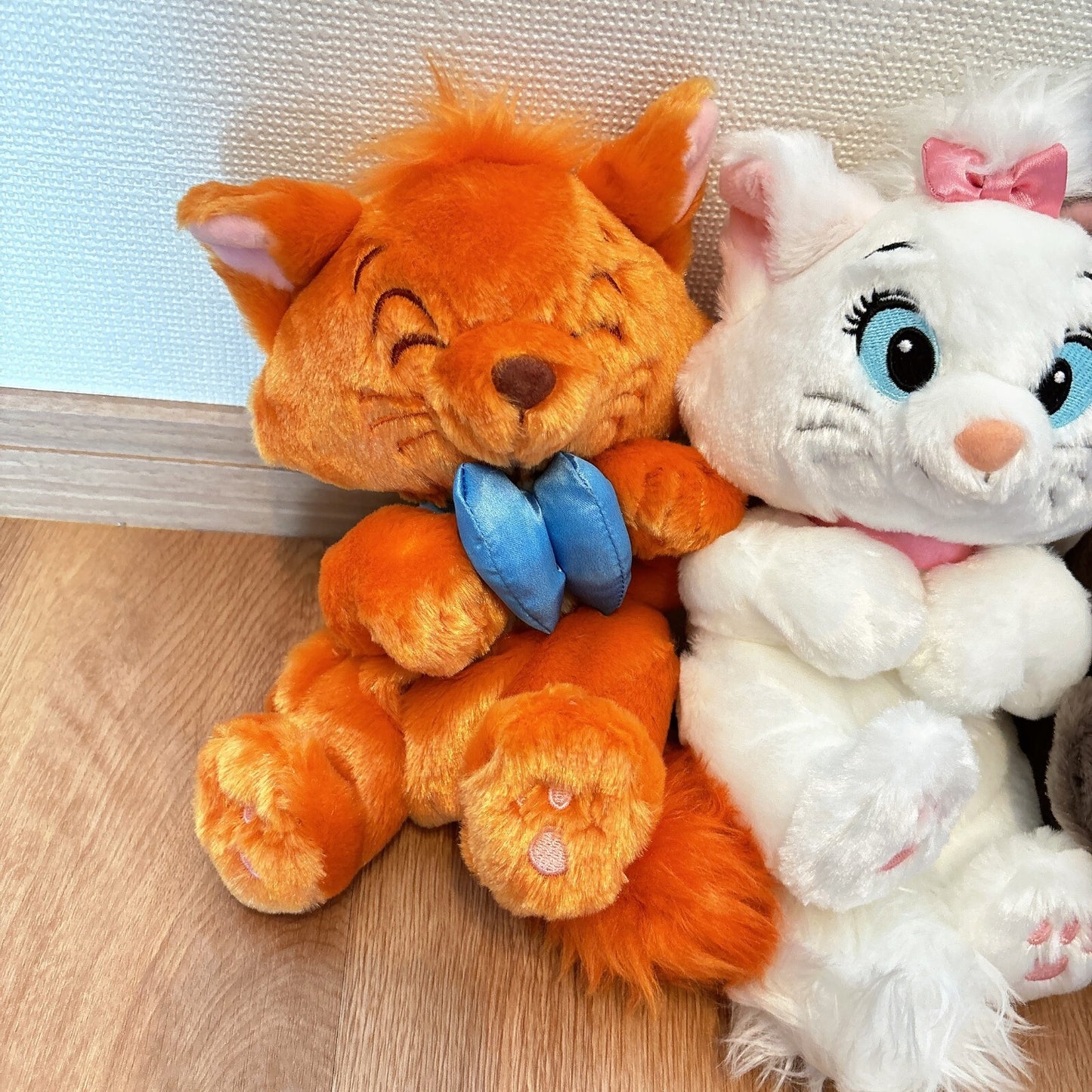 Japan Tokyo Disney Resort Store The Aristocats Plush Shoulder bag Marie set of 3