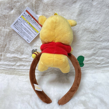 Japan Tokyo Disney Resort Store Ears HeadBand Hat Winnie the Pooh Plush
