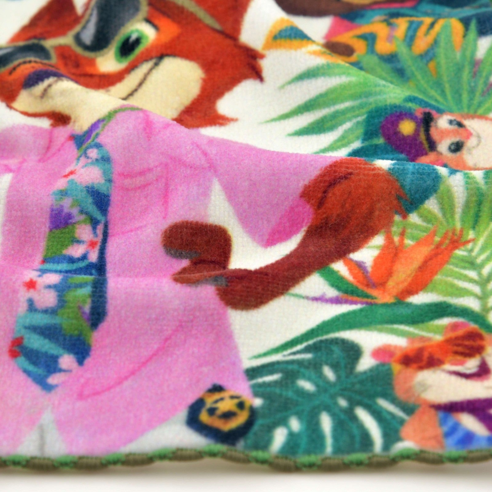 Japan Tokyo Disney Store Zootopia 2 Mini Towel TROPICAL ZOOTOPIA