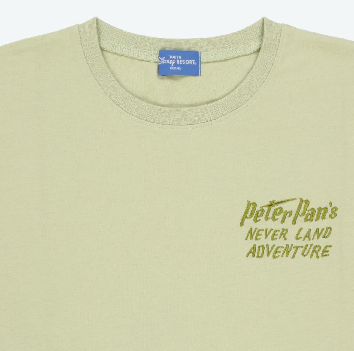 Japan Tokyo Disney Resort Fantasy Springs T-Shirt Peter Pan Neverland Adventure