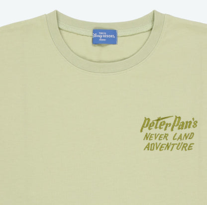 Japan Tokyo Disney Resort Fantasy Springs T-Shirt Peter Pan Neverland Adventure