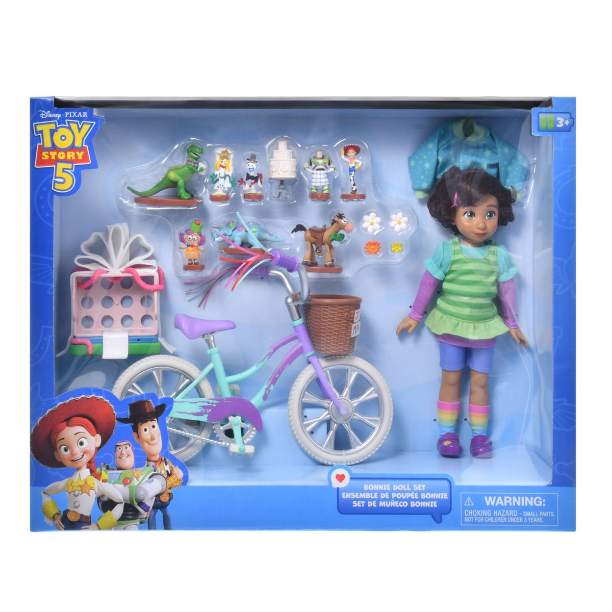 Japan Tokyo Disney Store Toy Story 5 Doll Figure Set Bonnie Doll Set TOY STORY 5