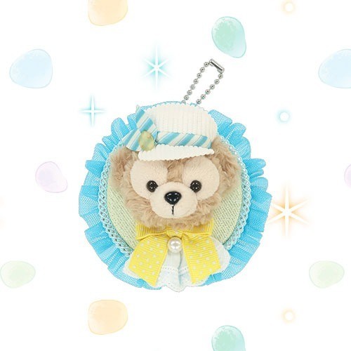 Japan Tokyo Disney Resort Find Your Beautiful Blue Duffy Clip Keychain
