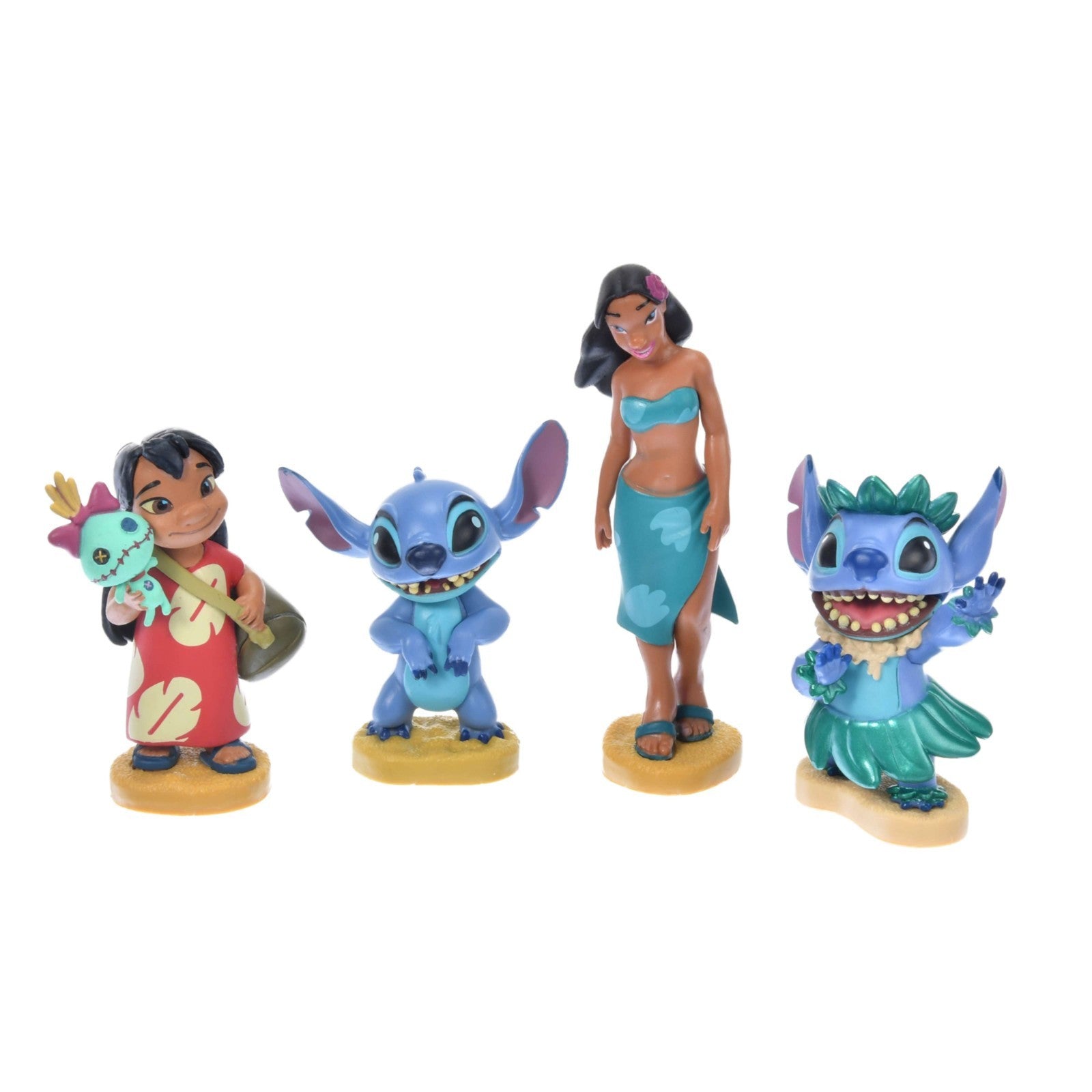Japan Tokyo Disney Store Lilo & Stitch Figure Set Figurine Set