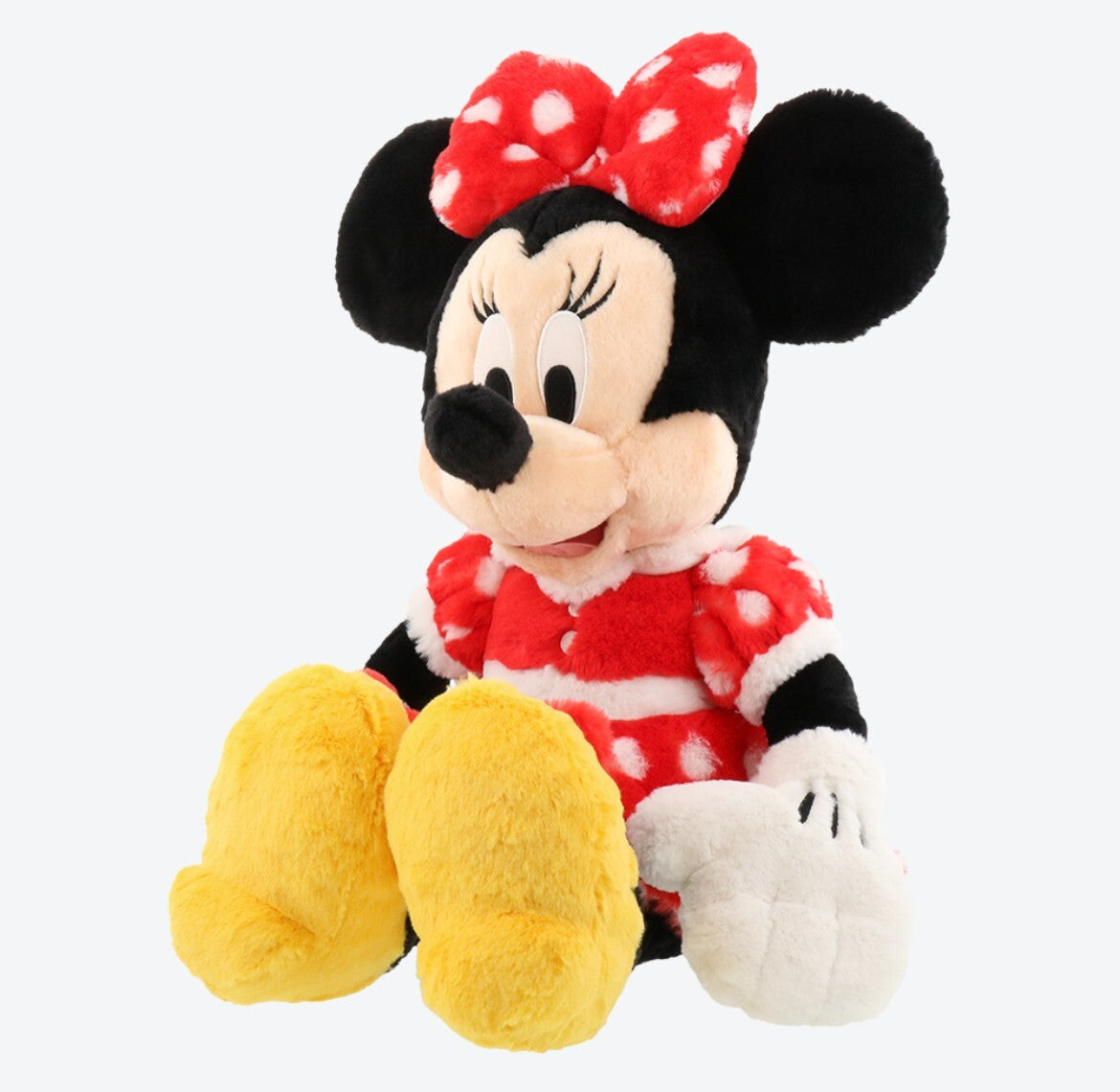 Japan Tokyo Disney Resort Plush Toy Fluffy Plushy Minnie Mouse