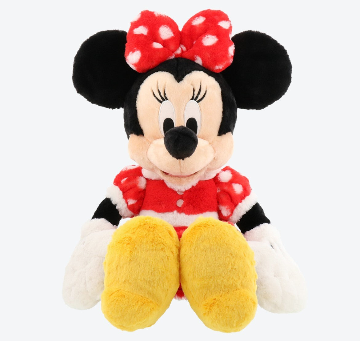 Japan Tokyo Disney Resort Plush Toy Fluffy Plushy Minnie Mouse