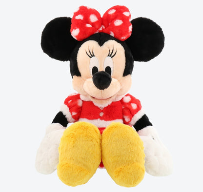 Japan Tokyo Disney Resort Plush Toy Fluffy Plushy Minnie Mouse