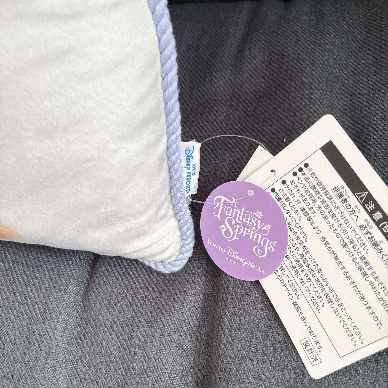 Japan Tokyo Disney Resort Cushion Best Day Ever Rapunzel Fantasy Springs