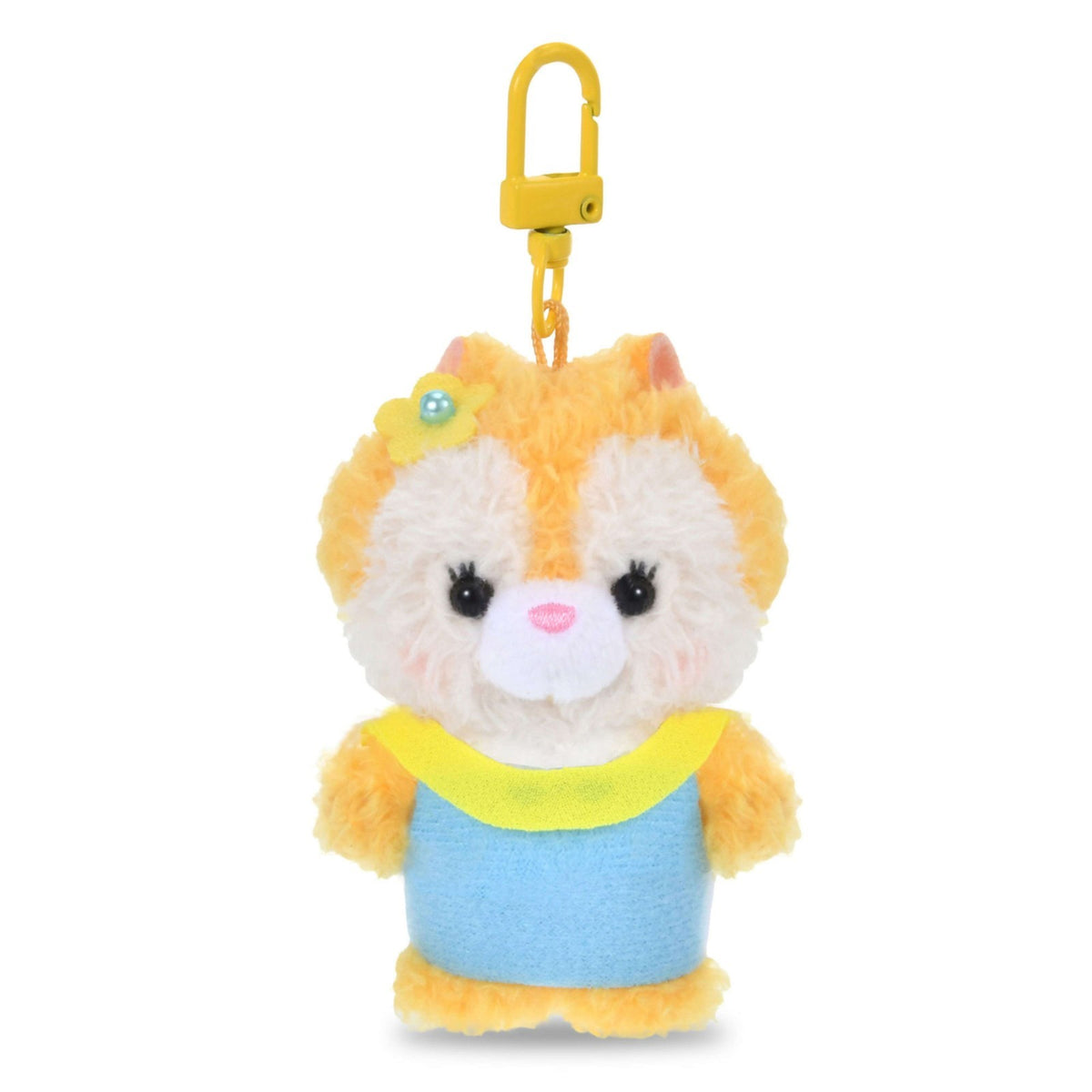 Japan Tokyo Disney Store Clarice Plush Toy Keychain MINIMINI FLAT Chip and Dale