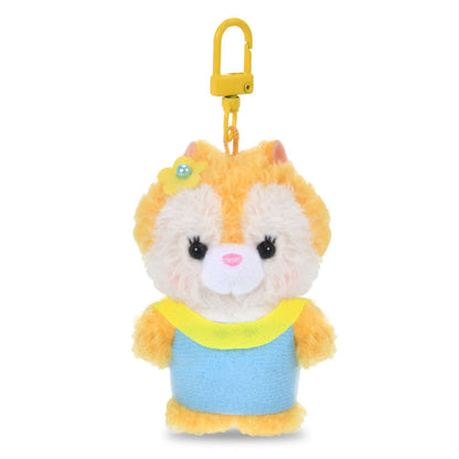 Japan Tokyo Disney Store Clarice Plush Toy Keychain MINIMINI FLAT Chip and Dale
