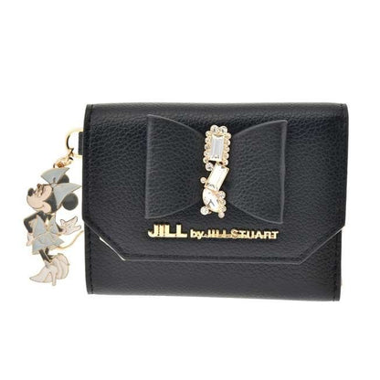 Japan Tokyo Disney Store Minnie JILL by JILLSTUART Wallet Ribbon Jewel Wallet