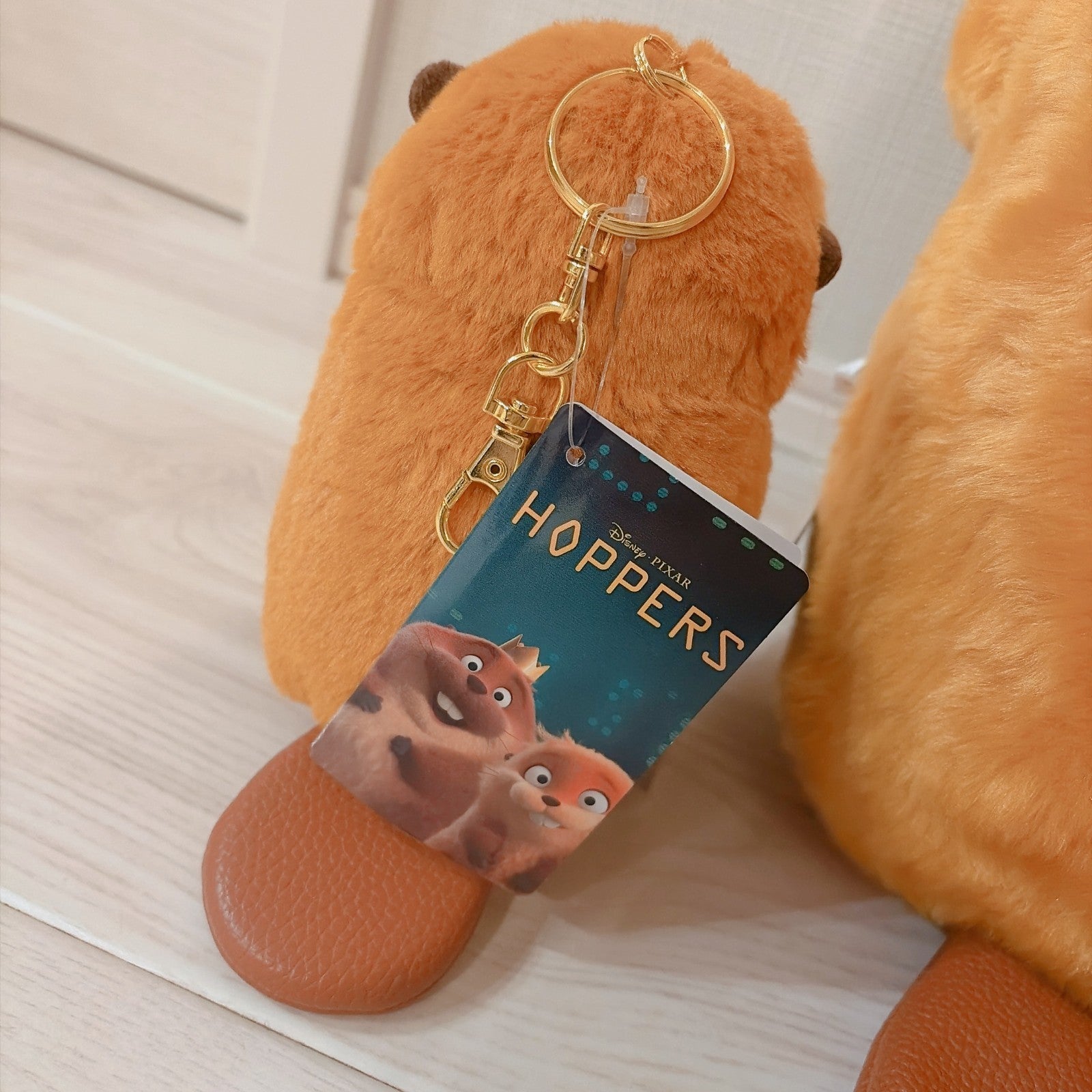 Japan Tokyo Disney Store When I Become a Beaver Plush & Keychain