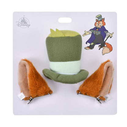Japan Tokyo Disney Store Honest John Hair Clip Set Costume Accessories Pinocchio