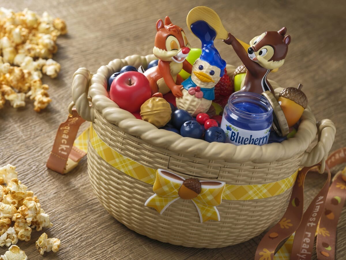 Japan Tokyo Disney Chip & Dale Donald Peanuts Popcorn Bucket  2025