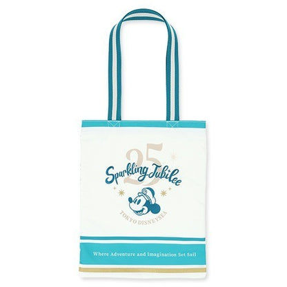 Japan Tokyo Disney Resort Sea 25th Sparkling Jubilee Tote Bag