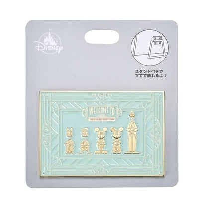 Japan Tokyo Disney Store Mickey & Friends Pin Badge Resort Store 1st Anniversary