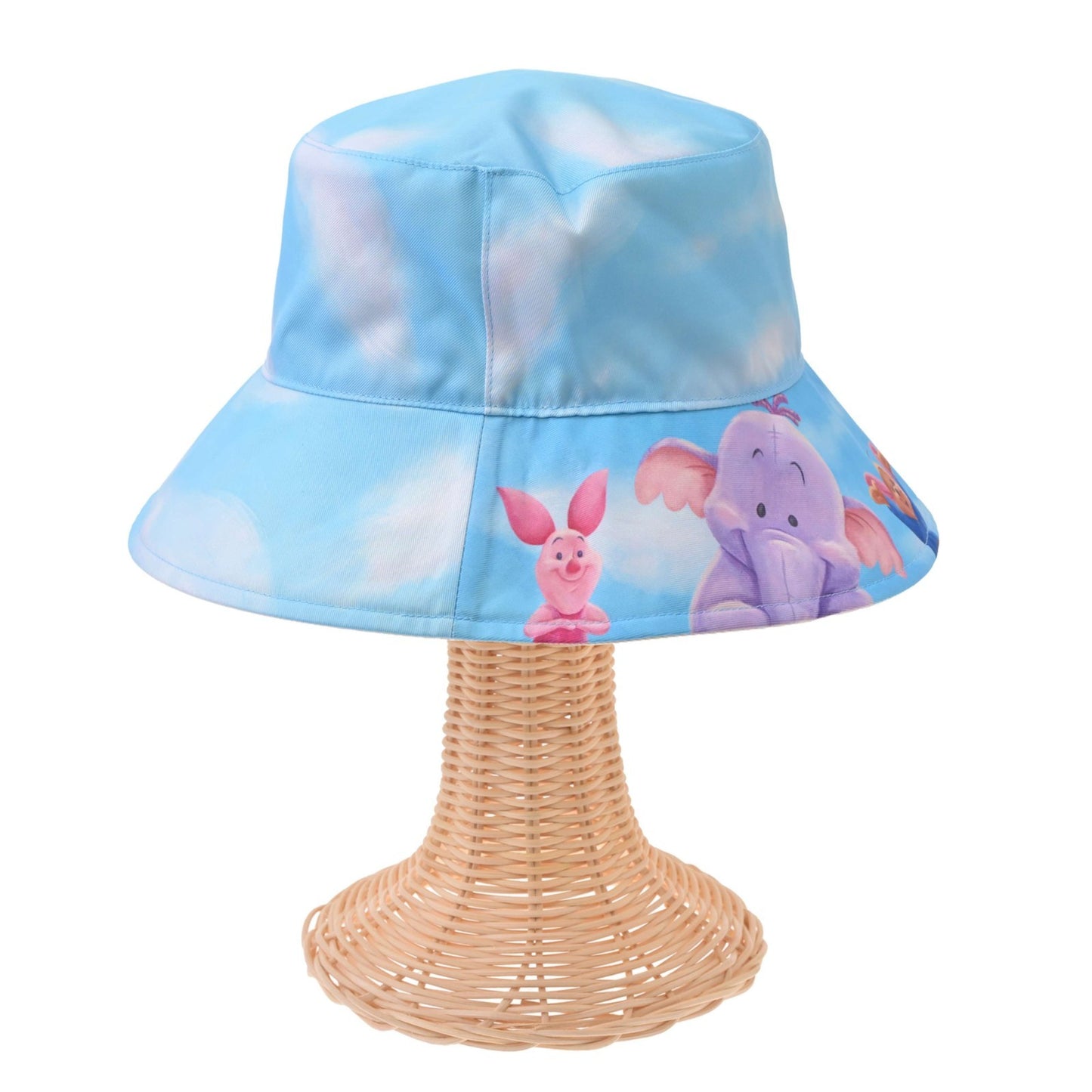 Japan Tokyo Disney Store Winnie the Pooh & Friends Reversible Hat Roo & Lumpy