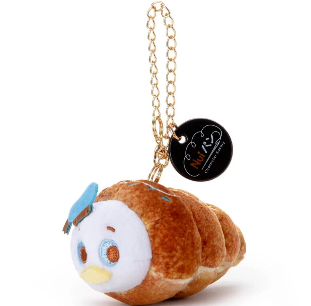 Japan Disney Takara Tommy Nui Pan Brett Plush Keychan Chocolate Cornet Donald