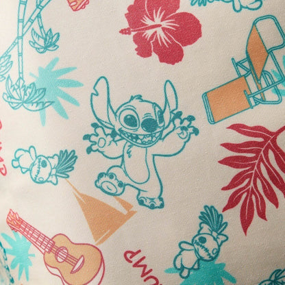 Japan Disney Fantasy Shop Bellemaison Stitch Denim Embroidery 2-way Bag