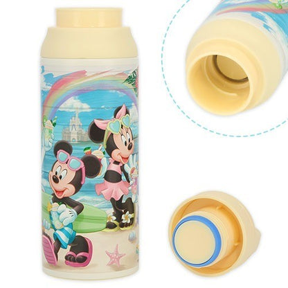 Japan Tokyo Disney Resort Mickey and Minnie Stainless Steel Bottle Hello Summer