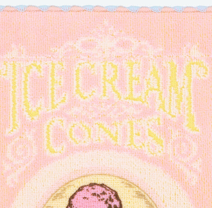 Japan Tokyo Disney Resort Ice cream cone Mini Towel limited