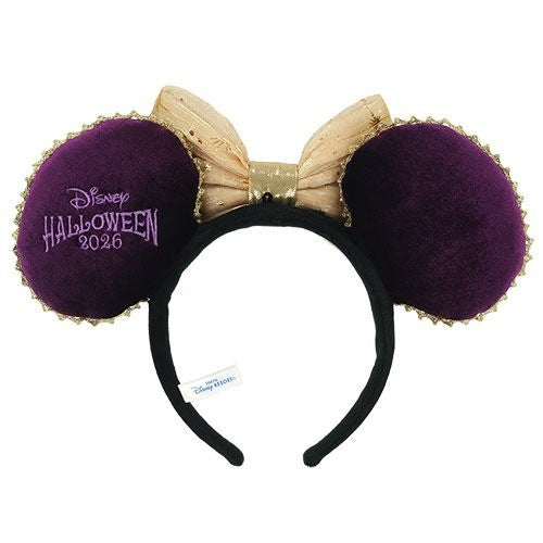 Japan Tokyo Disney Resort Headband Spiderweb Halloween 2026