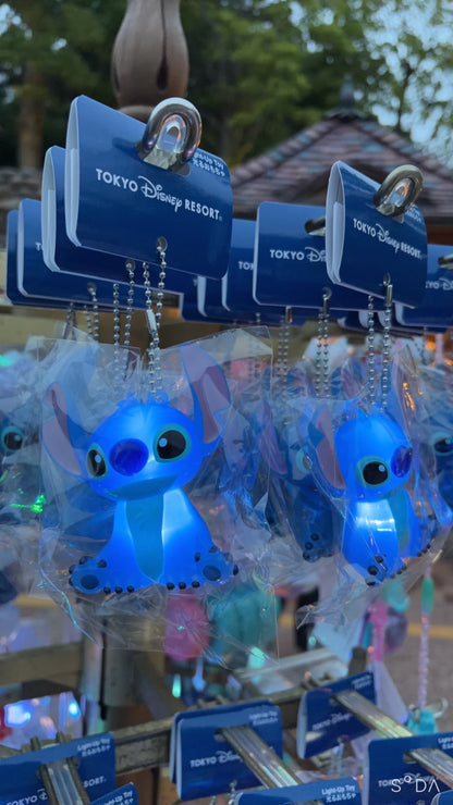 Japan Tokyo Disney Resort Stitch 626 Light Up Keychain 2026