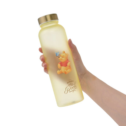 Japan Tokyo Disney Store Winnie the Pooh Frosted Water Bottle Drinkware