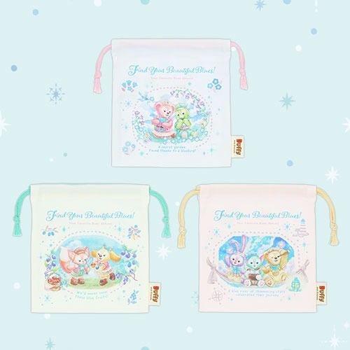 Japan Tokyo Disney Resort Find Your Beautiful Blue Ring Set Duffy