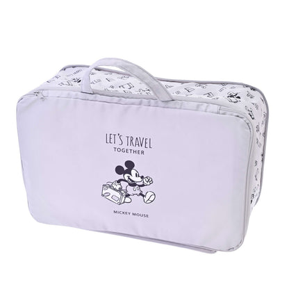 Japan Tokyo Disney Store Mickey Clothing Compression Storage Pouch M Travel