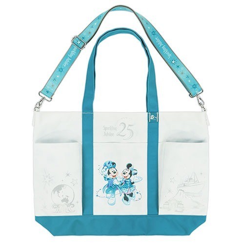 Japan Tokyo Disney Resort Sea 25th Sparkling Jubilee Tote Bag