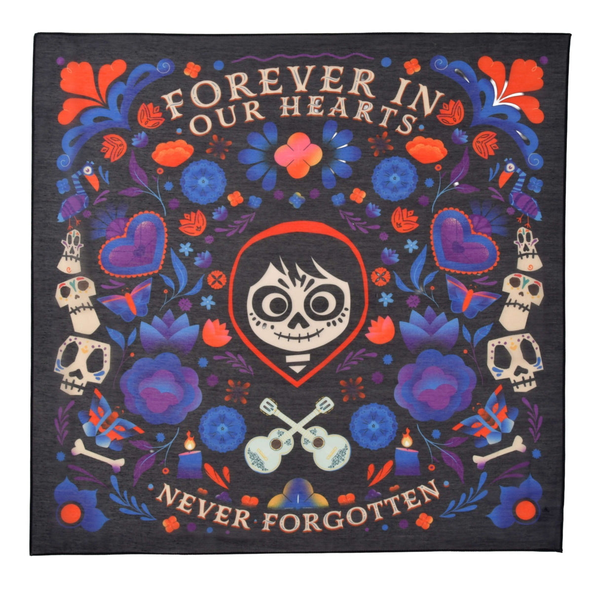Japan Tokyo Disney Store Miguel Scarf Disney & Pixar's Coco