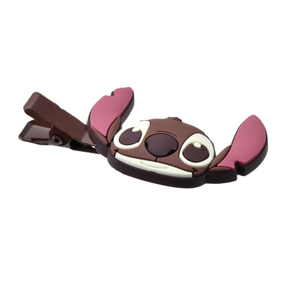 Japan Tokyo Disney Store Stitch Angel Hair Clip Set Valentine's Chocolate