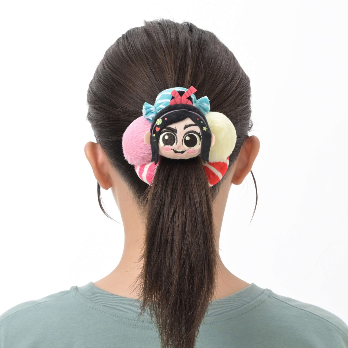 Japan Tokyo Disney Store Vanellope Hair Tie SUGAR RUSH
