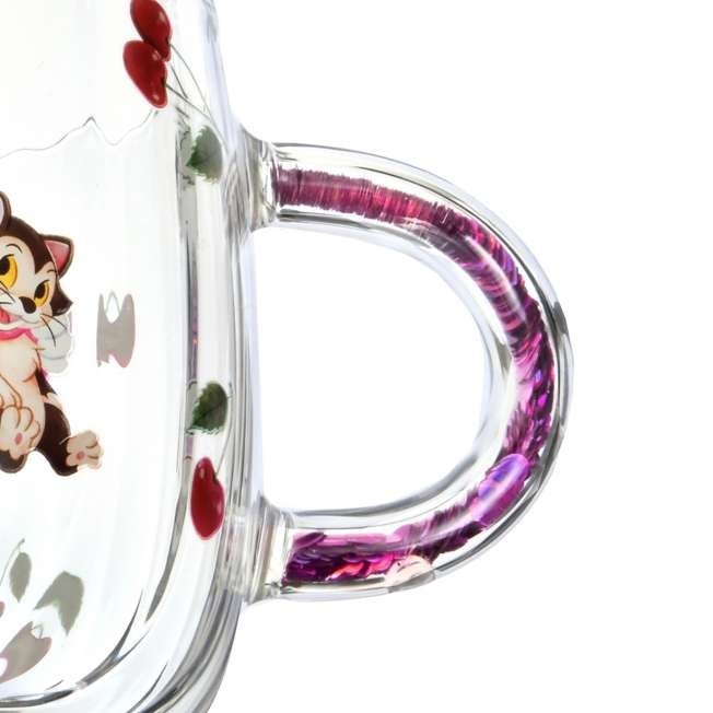 Japan Tokyo Disney Store Minnie Figaro Mug Heat-Resistant Watercolor Drinkware