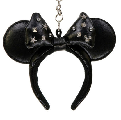 Japan Tokyo Disney Resort Minnie Ears Keychain Studs