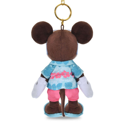 Japan Tokyo Disney Store Mickey Mouse Plush Toy Keychain SUMMER STYLE 2026